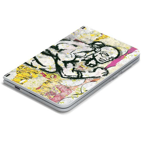 DC Comics The Flash Retro Abstract Running Pose Surface Duo Skin