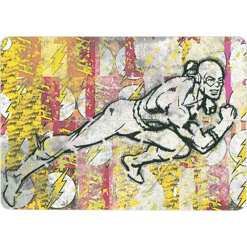 DC Comics The Flash Retro Abstract Running Pose Surface Laptop Studio Skin