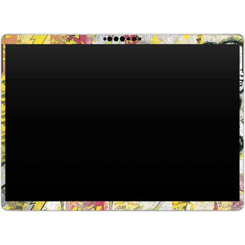 DC Comics The Flash Retro Abstract Running Pose Surface Pro 9 Skin