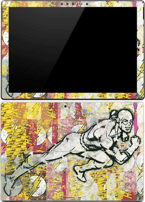 DC Comics The Flash Retro Abstract Running Pose Surface Pro (2017) Skin