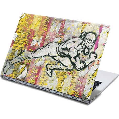 DC Comics The Flash Retro Abstract Running Pose Yoga 910 2-in-1 14in Touch-Screen Skin
