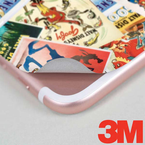 Disney Friends Retro Goofy Stamps Art iPhone 7 Skin