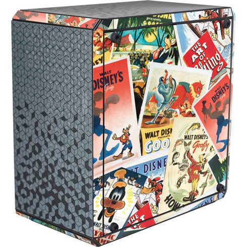 Disney Friends Retro Goofy Stamps Art Cooler Master MasterBox Q300L Mini Tower Skin