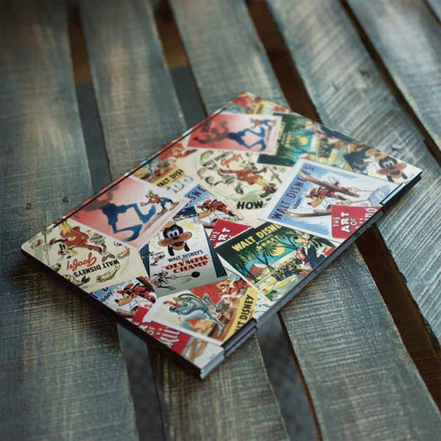 Disney Friends Retro Goofy Stamps Art HP Envy Skin