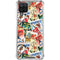 Disney Friends Retro Goofy Stamps Art Galaxy A12 Clear Case