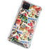 Disney Friends Retro Goofy Stamps Art Galaxy A12 Clear Case