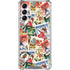 Disney Friends Retro Goofy Stamps Art Galaxy A14 5G Clear Case