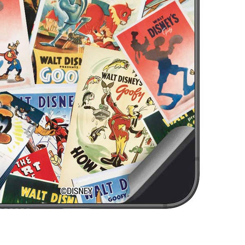 Disney Friends Retro Goofy Stamps Art Galaxy A14 5G Skin