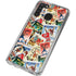 Disney Friends Retro Goofy Stamps Art Galaxy A21 Clear Case