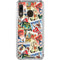 Disney Friends Retro Goofy Stamps Art Galaxy A30 Clear Case