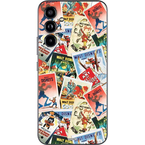 Disney Friends Retro Goofy Stamps Art Galaxy A54 5G Skin
