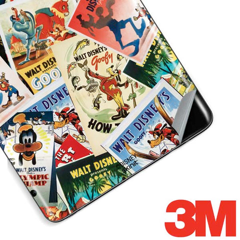 Disney Friends Retro Goofy Stamps Art Galaxy Note 8 Skin
