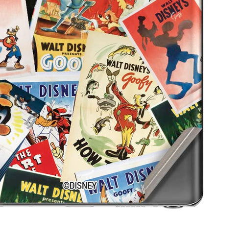 Disney Friends Retro Goofy Stamps Art Galaxy Note20 5G Skin