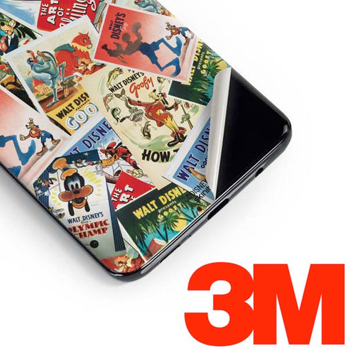 Disney Friends Retro Goofy Stamps Art Galaxy S10 Plus Skin