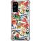 Disney Friends Retro Goofy Stamps Art Galaxy S20 FE Clear Case