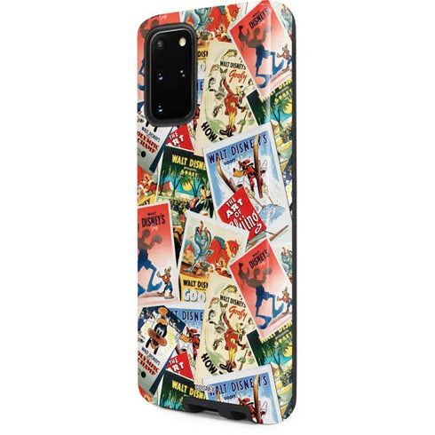 Disney Friends Retro Goofy Stamps Art Galaxy S20 Plus Pro Case