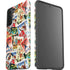 Disney Friends Retro Goofy Stamps Art Galaxy S21 Plus 5G Pro Case