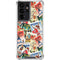 Disney Friends Retro Goofy Stamps Art Galaxy S21 Ultra 5G Clear Case