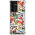 Disney Friends Retro Goofy Stamps Art Galaxy S21 Ultra 5G Clear Case
