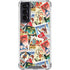 Disney Friends Retro Goofy Stamps Art Galaxy S22 Clear Case