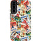 Disney Friends Retro Goofy Stamps Art Galaxy S22 Plus Pro Case