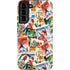 Disney Friends Retro Goofy Stamps Art Galaxy S22 Plus Pro Case