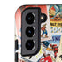 Disney Friends Retro Goofy Stamps Art Galaxy S22 Plus Pro Case