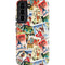 Disney Friends Retro Goofy Stamps Art Galaxy S22 Pro Case