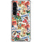 Disney Friends Retro Goofy Stamps Art Galaxy S23 Clear Case