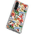Disney Friends Retro Goofy Stamps Art Galaxy S23 Clear Case