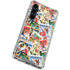 Disney Friends Retro Goofy Stamps Art Galaxy S23 FE Clear Case