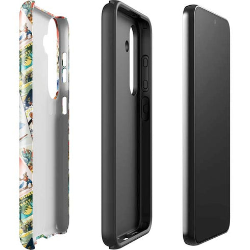 Disney Friends Retro Goofy Stamps Art Galaxy S24 Impact Case