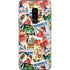 Disney Friends Retro Goofy Stamps Art Galaxy S9 Plus Skin
