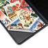Disney Friends Retro Goofy Stamps Art Galaxy Z Fold4 5G Skin