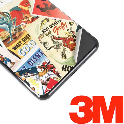 Disney Friends Retro Goofy Stamps Art Google Pixel 3 XL Skin