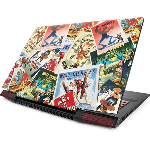 Disney Friends Retro Goofy Stamps Art Lenovo IdeaPad Skin