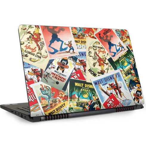 Disney Friends Retro Goofy Stamps Art Dell Inspiron Skin