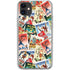 Disney Friends Retro Goofy Stamps Art iPhone 11 Clear Case