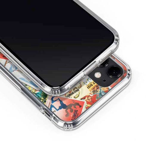 Disney Friends Retro Goofy Stamps Art iPhone 11 Clear Case