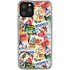 Disney Friends Retro Goofy Stamps Art iPhone 11 Pro Clear Case