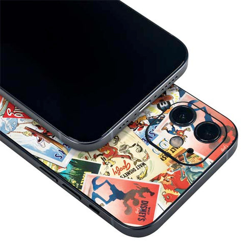 Disney Friends Retro Goofy Stamps Art iPhone 12 Mini Skin