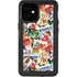 Disney Friends Retro Goofy Stamps Art iPhone 12 Mini Waterproof Case