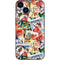 Disney Friends Retro Goofy Stamps Art iPhone 13 Mini Skin