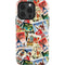 Disney Friends Retro Goofy Stamps Art iPhone 13 Pro Impact Case