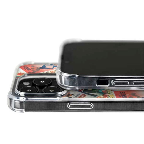 Disney Friends Retro Goofy Stamps Art iPhone 13 Pro MagSafe Case