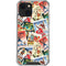 Disney Friends Retro Goofy Stamps Art iPhone 14 Plus Clear Case