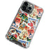 Disney Friends Retro Goofy Stamps Art iPhone 15 Pro Clear Case