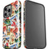 Disney Friends Retro Goofy Stamps Art iPhone 14 Pro Impact Case