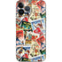 Disney Friends Retro Goofy Stamps Art iPhone 14 Pro Max Skin
