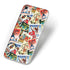 Disney Friends Retro Goofy Stamps Art iPhone 8 Skin